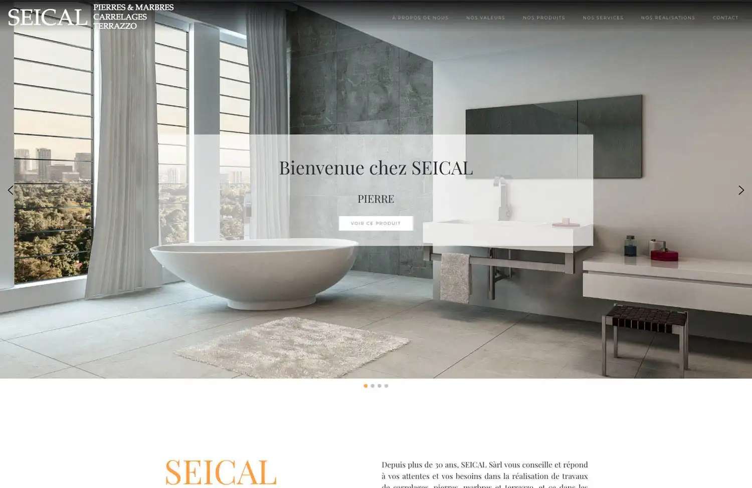 Site Web seical.ch